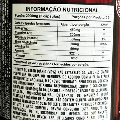 Long Jack 2000mg - 60 Cápsulas Sunfood