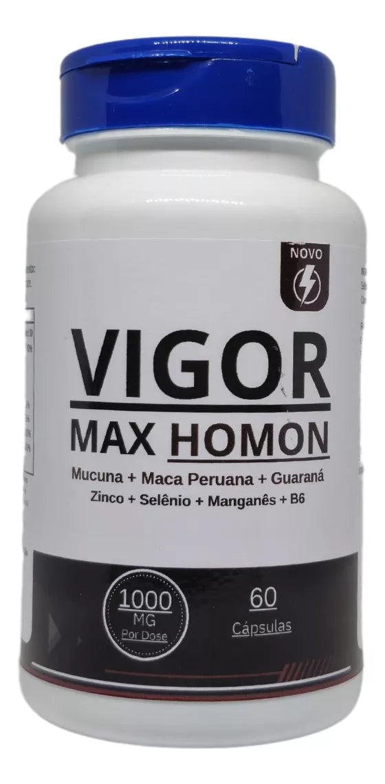 Multivitamínico Vigor Max Homon 1000mg – 60 Cápsulas