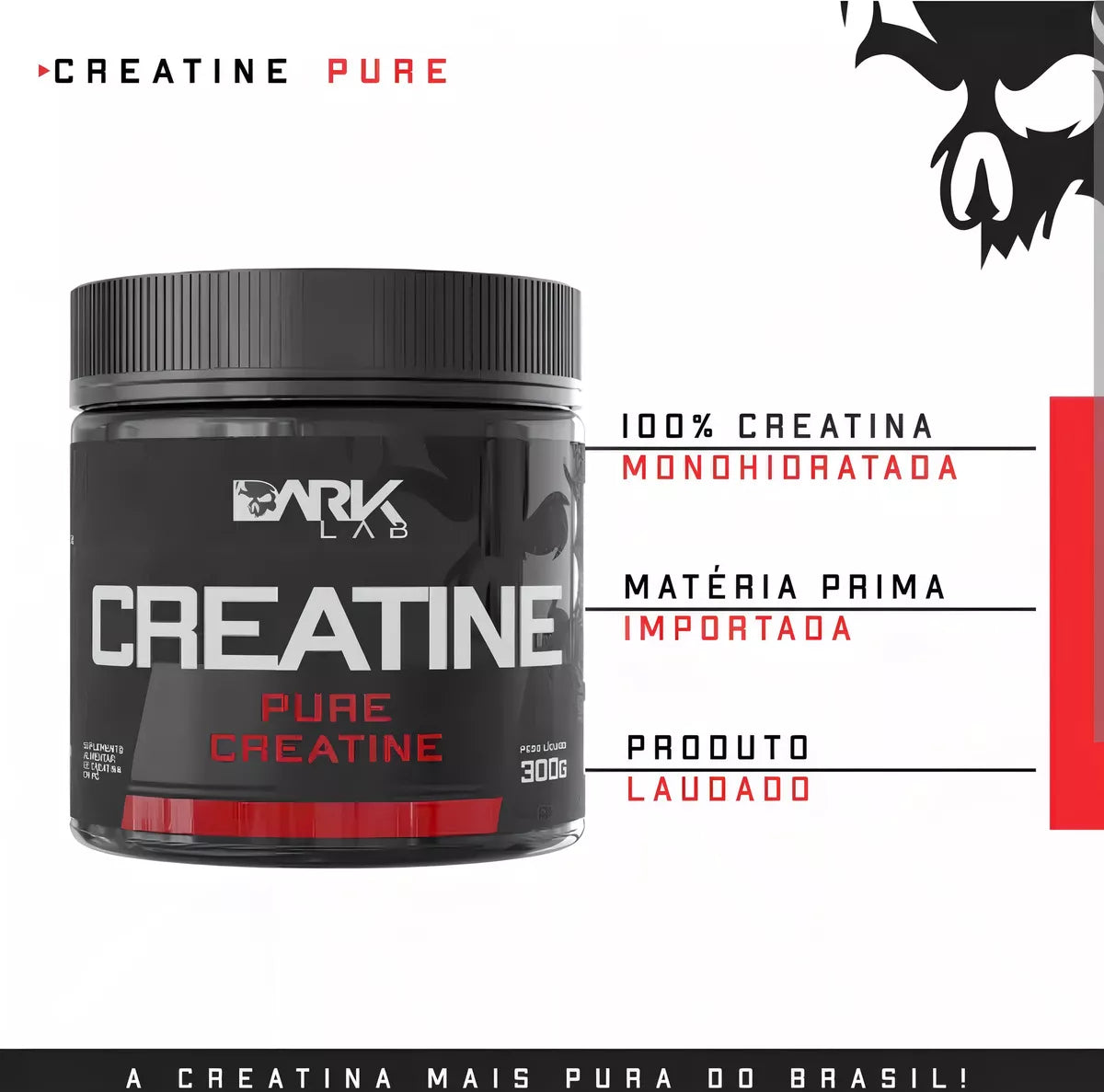 Creatina Pura 300g - Dark Lab