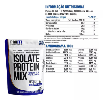 ISOLATE PROTEIN MIX REFIL 900G - ProFit Labs