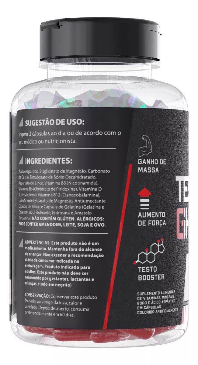 Pré Hormonal Testo Gh 60 Cápsulas Dark Lab