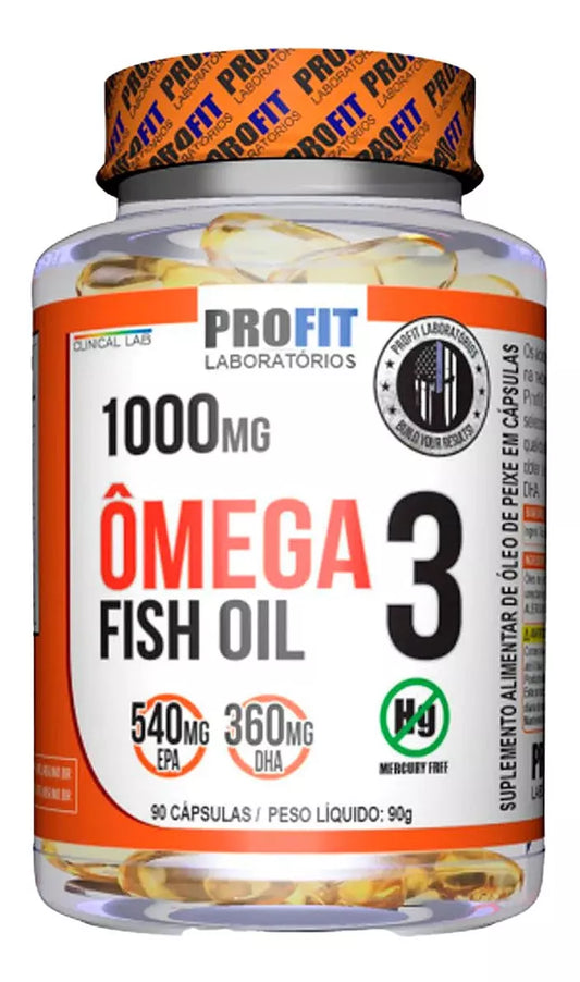 Omega 3 Suplemento ProFit - 90g 90 Cápsulas