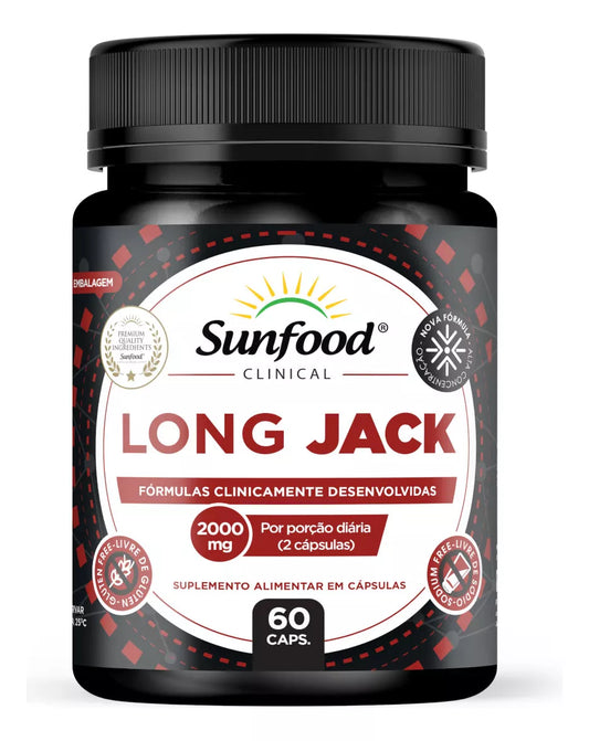 Long Jack 2000mg - 60 Cápsulas Sunfood